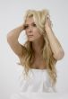 sensual blonde woman