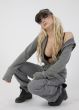 posing sexy caucasian lady