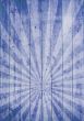 blue gothic stripe