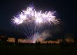 Firework at Orangerie castle in Kassel, Germany