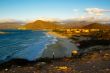 Bay at Isla de Margarita in sunset time