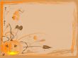 Background with pumpkin