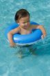 Baby with swimming tires