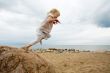 Jumping girl
