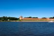 Great Novgorod. The Kremlin wall.