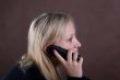 The girl speaks on the phone