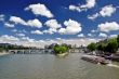 Seine River, Pount Neuf and Cite Island in Paris