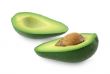 avocado cut in half