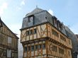 Ancient framed structure house similar to the ship

