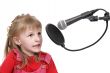 girl with microphone