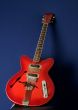 red guitar