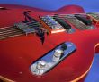 red guitar