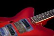 red guitar
