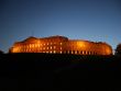 Sunset at castle Wilhelmshoehe in Kassel, Germany