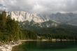 The summits of Zugspitze massif, german Alps