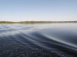 Large ripples on a lake