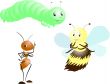 Ant, Bee and Caterpillar