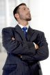 potrait of a businessman with hands crossed