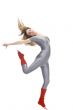 young lady in dance pose