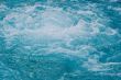 textured rippled deep blue water surface