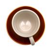 Cup on a white