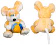 Toy mouse with a ball