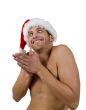 squint man with folded hands