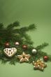Chrismas cookies and balls