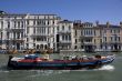 transport boat and buildings at grand canal