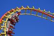 Roller coaster at the fairground