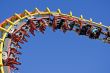 Roller coaster at the fairground