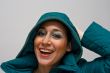 Beautiful hooded young woman
