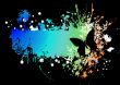 butterfly rainbow subtle