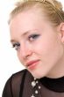 Portrait of the blond girl