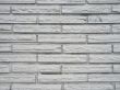 white brick building
