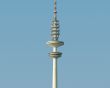Television tower of the german city Hamburg
