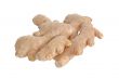 Isolated ginger.