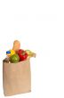 Vegetables,oil and bread.