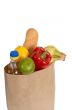 Vegetables,oil and bread.