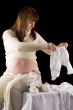 happy pregnant woman