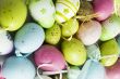 background of eastern eggs