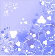Winter, flower background