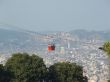 Barcelona with the cable car to Montjuic