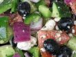 greek salad close up