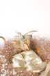 christmas gifts on the white background
