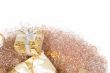 christmas gifts on the white background