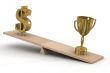 Sports and business. 3D image