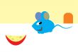 Mouse and cheese