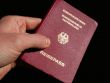 Showing the German Passport