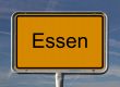 General Street sign of Essen, Germany